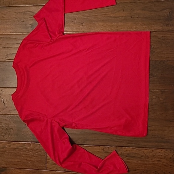 💥3for$12💥 Athletic Works boy's red long-sleeved shirt size XL (14-16) - Picture 3 of 5